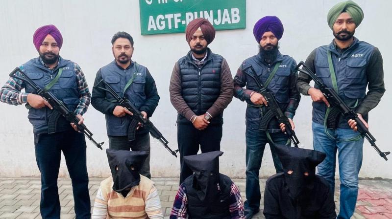 ਅੰਮ੍ਰਿਤਸਰ ਤੋਂ ਅਤਿਵਾਦੀ ਲਖਬੀਰ ਲੰਡਾ ਅਤੇ ਹਰਵਿੰਦਰ ਰਿੰਦਾ ਦੇ ਤਿੰਨ ਸਾਥੀ ਹੋਏ ਕਾਬੂ