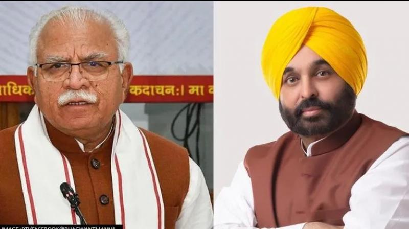 CM ਭਗਵੰਤ ਮਾਨ ਨੂੰ ਮਨੋਹਰ ਲਾਲ ਖੱਟਰ ਨੇ ਲਿਖਿਆ ਪੱਤਰ; SYL ਨਹਿਰ ਮਾਮਲੇ ’ਤੇ ਮੀਟਿੰਗ ਕਰਨ ਦੀ ਕੀਤੀ ਪੇਸ਼ਕਸ਼। 