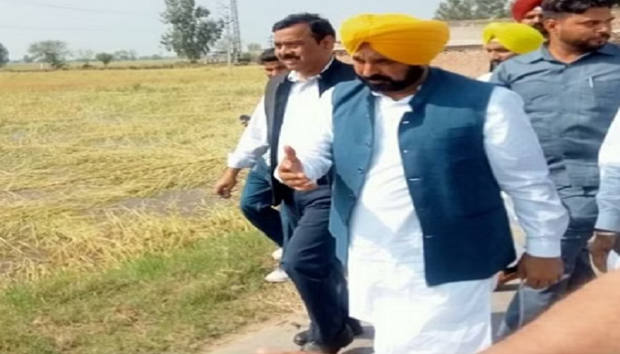 CM ਮਾਨ ਪਹੁੰਚੇ ਮੁਕਤਸਰ, ਕਿਹਾ-’10 ਦਿਨ ‘ਚ ਹਰ ਕਿਸਾਨ ਤੇ ਮਜ਼ਦੂਰ ਨੂੰ ਮਿਲੇਗਾ ਮੁਆਵਜ਼ਾ’