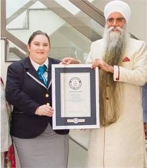 ਦੁਨੀਆ ਦੀ ਸਭ ਤੋਂ ਲੰਮੀ ਦਾੜ੍ਹੀ ਰੱਖਣ ਦਾ ਕੈਨੇਡੀਅਨ ਸਿੱਖ ਸਰਵਣ ਸਿੰਘ ਨੇ ਬਣਾਇਆ ਰਿਕਾਰਡ