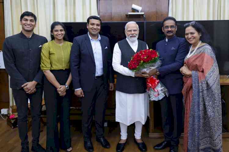ਪ੍ਰਧਾਨ ਮੰਤਰੀ ਮੋਦੀ ਨਾਲ LPU ਦੇ ਚਾਂਸਲਰ ਤੇ ਰਾਜ ਸਭਾ ਮੈਂਬਰ ਡਾ. ਅਸ਼ੋਕ ਕੁਮਾਰ ਮਿੱਤਲ ਨੇ ਕੀਤੀ ਮੁਲਾਕਾਤ