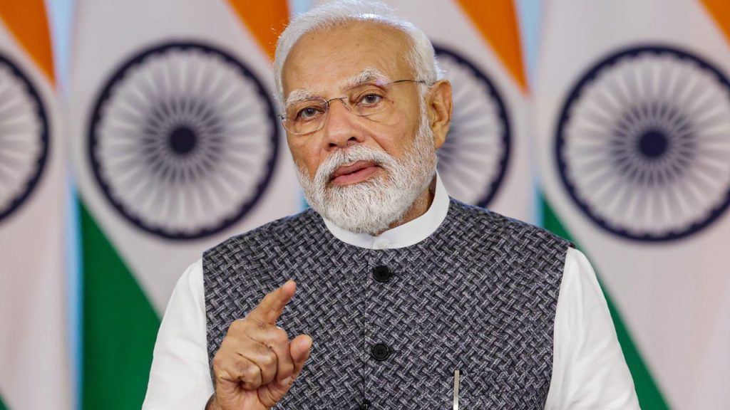 PM ਮੋਦੀ ਨੇ NDA ਦੇ 44 ਸਾਂਸਦਾਂ ਨਾਲ ਕੀਤੀ ਮੁਲਾਕਾਤ: ਕਿਹਾ- ਸਰਕਾਰ ਦੇ ਕੰਮਾਂ ਨੂੰ ਜਨਤਾ ਤੱਕ ਪਹੁੰਚਾਓ