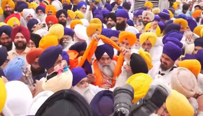 ਸ੍ਰੀ ਅਕਾਲ ਤਖ਼ਤ ਸਾਹਿਬ ਦੇ ਨਵੇਂ ਥਾਪੇ ਗਏ ਜਥੇਦਾਰ ਗਿਆਨੀ ਰਘਬੀਰ ਸਿੰਘ ਨੇ ਸੰਭਾਲਿਆ ਅਹੁਦਾ