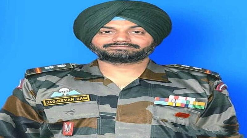 ਸ਼੍ਰੀਨਗਰ ''ਚ ਤਲਵਾੜਾ ਦਾ ਫ਼ੌਜੀ ਜਵਾਨ ਜਗਜੀਵਨ ਰਾਮ ਮੁਕਾਬਲੇ ਦੌਰਾਨ ਹੋਇਆ ਸ਼ਹੀਦ