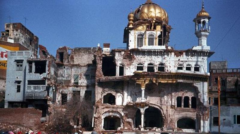  ਸਿੱਖ ਭਾਈਚਾਰੇ ਨੇ ਕਾਨਪੁਰ ਵਿਚ ਕਾਲੀਆਂ ਪੱਗਾਂ ਬੰਨ੍ਹ ਕੇ ਕੱਢਿਆ ਸ਼ਾਂਤੀ ਮਾਰਚ, ਜੂਨ 1984 ਦੇ ਸ਼ਹੀਦਾਂ ਨੂੰ ਦਿਤੀ ਸਰਧਾਂਜਲੀ