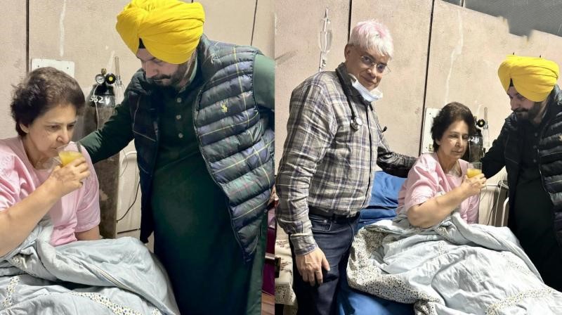 ਨਵਜੋਤ ਸਿੱਧੂ ਨੇ ਕੈਂਸਰ ਨਾਲ ਜੂਝ ਰਹੀ ਪਤਨੀ ਡਾ ਨਵਜੋਤ ਕੌਰ ਦੇ ਸਫਲ ਆਪਰੇਸ਼ਨ ਤੋਂ ਬਾਅਦ ਸਾਂਝੀ ਕੀਤੀ ਪੋਸਟ