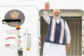  ਨਿਊਯਾਰਕ ''ਚ PM ਮੋਦੀ ਦਾ ਸ਼ਾਨਦਾਰ ਸਵਾਗਤ, ਏਅਰਪੋਰਟ ''ਤੇ ਭਾਰਤੀਆਂ ਨੂੰ ਵੀ ਮਿਲੇ। 