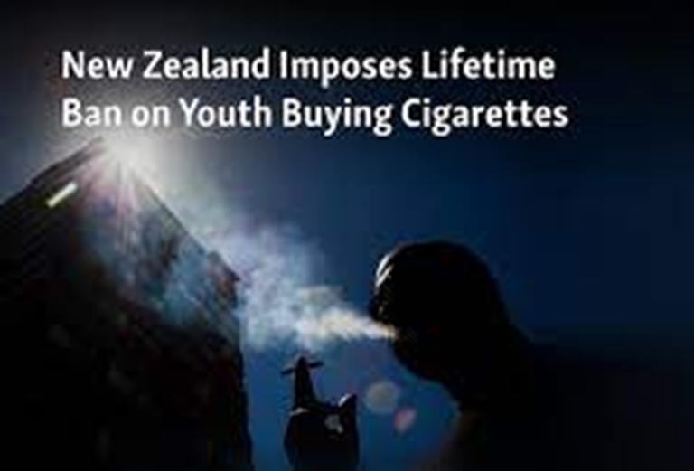 ਨਿਊਜ਼ੀਲੈਂਡ ਨੇ ਨੌਜਵਾਨਾਂ ਦੇ ਸਿਗਰਟ ਖਰੀਦਣ ''ਤੇ ਲਾਈ ਪਾਬੰਦੀ। 