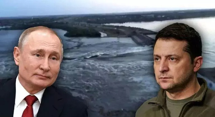 ਯੂਕ੍ਰੇਨ ''ਚ ਸਭ ਤੋਂ ਵੱਡਾ ਬੰਨ੍ਹ ਰੂਸ ਨੇ ਉਡਾਇਆ ! ਜ਼ੇਲੇਂਸਕੀ ''ਤਬਾਹੀ'' ਦੇ ਖ਼ਤਰੇ ਕਾਰਨ ਦਹਿਸ਼ਤ ''ਚ 