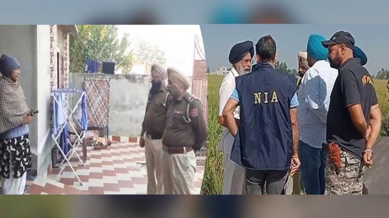NIA ਦੀ ਪੰਜਾਬ ਵਿਚ ਕਈ ਥਾਵਾਂ ''ਤੇ ਰੇਡ