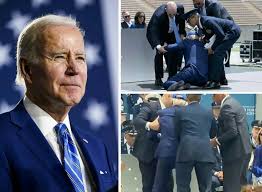 ਅਮਰੀਕੀ ਰਾਸ਼ਟਰਪਤੀ ਬਾਈਡੇਨ ਮੰਚ ''ਤੇ ਲੜਖੜਾ ਕੇ ਡਿੱਗੇ  .