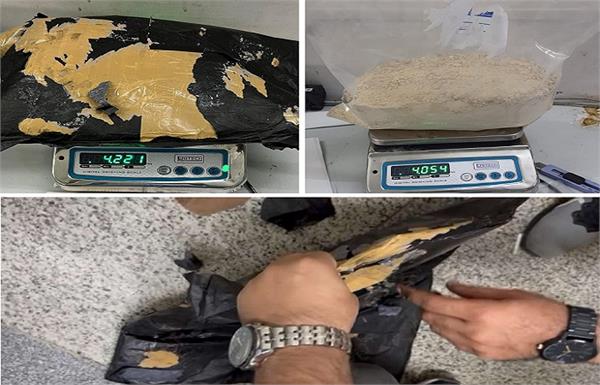 30 ਕਰੋੜ ਦੀ ਹੈਰੋਇਨ ਨਾਲ ਨਾਈਜੀਰੀਅਨ ਔਰਤ ਦਿੱਲੀ ਹਵਾਈ ਅੱਡੇ ਤੋਂ ਗ੍ਰਿਫ਼ਤਾਰ। 