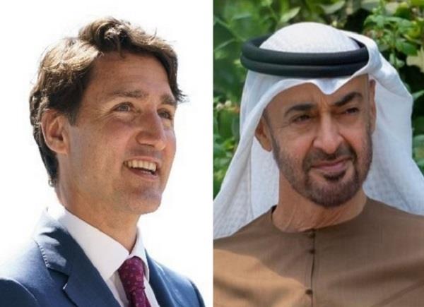  UAE ਦੇ ਰਾਸ਼ਟਰਪਤੀ ਨਾਲ ਕੈਨੇਡੀਅਨ PM ਟਰੂਡੋ ਨੇ ਭਾਰਤ-ਕੈਨੇਡਾ ਵਿਵਾਦ ''ਤੇ ਕੀਤੀ ਚਰਚਾ। 