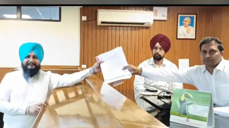 ਖਡੂਰ ਸਾਹਿਬ ਤੋਂ ਕਾਂਗਰਸੀ ਉਮੀਦਵਾਰ ਕੁਲਬੀਰ ਜ਼ੀਰਾ ਨੇ ਦਾਖਲ ਕੀਤੇ ਨਾਮਜ਼ਦਗੀ ਪੱਤਰ