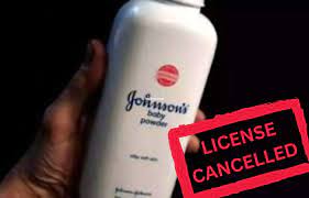  johnson and johnson ਦੇ ਬੇਬੀ ਪਾਊਡਰ ਦਾ FDA ਨੇ ਲਾਈਸੈਂਸ ਕੀਤਾ ਰੱਦ। 