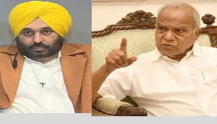 CM ਮਾਨ ਤੇ ਰਾਜਪਾਲ ਫਿਰ ਆਹਮਣੇ ਸਾਹਮਣੇ,ਹੁਣ ਬਜਟ ਸੈਸ਼ਨ ਨੂੰ ਲੈ ਕੇ ‘ਚ ਫਸਿਆ ਭੇਚ, ਰਾਜਪਾਲ ਪੁਰੋਹਿਤ ਨੇ ਨਹੀਂ ਦਿੱਤੀ ਮਨਜ਼ੂਰੀ