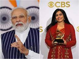 ਗ੍ਰੈਮੀ ਜੇਤੂ ਫਾਲੂ ਨਾਲ ਮਿਲ ਕੇ PM ਮੋਦੀ ਨੇ ਮੋਟੇ ਆਨਾਜ ਦੇ ਫਾਇਦਿਆਂ ''ਤੇ ਲਿਖਿਆ ਗੀਤ,ਜੋਕਿ ਅੱਜ ਹੋਵੇਗਾ ਰਿਲੀਜ਼। 