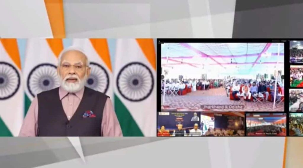 ਅੱਜ PM ਮੋਦੀ ਨੇ ਅੰਮ੍ਰਿਤ ਭਾਰਤ ਰੇਲਵੇ ਸਟੇਸ਼ਨ ਯੋਜਨਾ ਦੀ ਕੀਤੀ ਸ਼ੁਰੂਆਤ,ਯੋਜਨਾ ਦੇ ਤਹਿਤ ਦੇਸ਼ ਭਰ ਦੇ 1309 ਰੇਲਵੇ ਸਟੇਸ਼ਨਾਂ ਦਾ ਹੋਵੇਗਾ ਮੁੜ ਵਿਕਾਸ