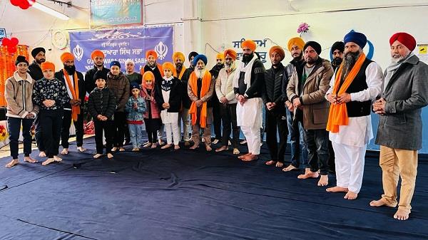 ਇਟਲੀ ''ਚ ਗੁਰਦੁਆਰਾ ਸਾਹਿਬ ਦੇ ਦੂਜਾ ਸਥਾਪਨਾ ਦਿਵਸ ਨੂੰ ਸਮਰਪਿਤ ਵਿਸ਼ੇਸ਼ ਗੁਰਮਤਿ ਸਮਾਗਮ ਆਯੋਜਿਤ ਕੀਤਾ ਗਿਆ। 