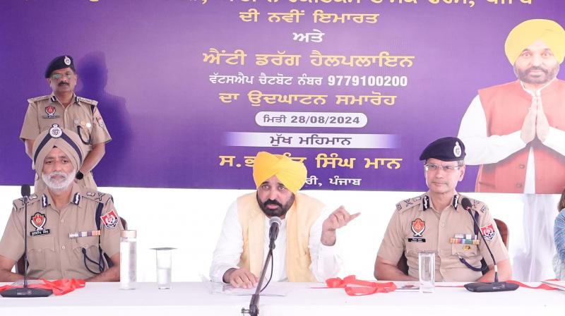 ਅੱਜ ਐਂਟੀ ਨਾਰਕੋਟਿਕਸ ਟਾਸਕ ਫੋਰਸ ਦਫ਼ਤਰ ਦਾ CM ਮਾਨ ਨੇ ਕੀਤਾ ਉਦਘਾਟਨ