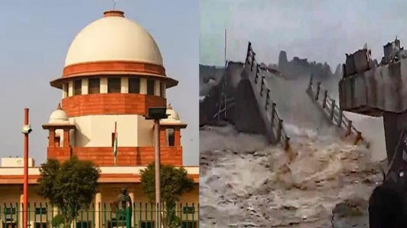 ਸੁਪਰੀਮ ਕੋਰਟ ''ਚ ਬਿਹਾਰ ''ਚ ਡਿੱਗੇ ਪੁਲਾਂ ਨੂੰ ਲੈ ਕੇ ਪਟੀਸ਼ਨ ਹੋਈ ਦਾਇਰ