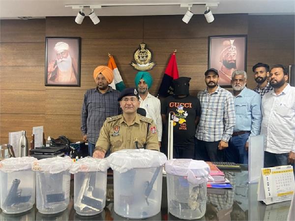 ਗੈਂਗਸਟਰ ਜੱਗੂ ਭਗਵਾਨਪੁਰੀਆ ਦਾ ਸਾਥੀ ਹਥਿਆਰਾਂ ਸਣੇ ਹੋਇਆ ਗ੍ਰਿਫਤਾਰ। 