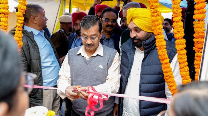 ਪੰਜਾਬ ਵਿੱਚ ਭਗਵੰਤ ਸਿੰਘ ਮਾਨ ਅਤੇ ਅਰਵਿੰਦ ਕੇਜਰੀਵਾਲ ਵੱਲੋ 165 ਹੋਰ ਆਮ ਆਦਮੀ ਕਲੀਨਿਕ ਲੋਕਾਂ ਨੂੰ ਸਮਰਪਿਤ
