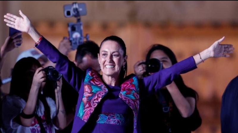 ਪਹਿਲੀ ਵਾਰ ਮੈਕਸੀਕੋ ਦੇ ਇਤਿਹਾਸ ''ਚ ਰਾਸ਼ਟਰਪਤੀ ਬਣੇਗੀ ਕੋਈ ਮਹਿਲਾ, ਕਲਾਉਡੀਆ ਸ਼ੇਨਬੌਮ ਨੇ ਜਿੱਤੀ ਚੋਣ