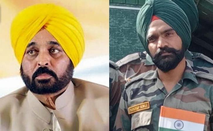 ਮੁੱਖ ਮੰਤਰੀ ਨੇ ਅਨੰਤਨਾਗ ਵਿਚ ਪੰਜਾਬ ਦੇ ਇਕ ਹੋਰ ਜਵਾਨ ਦੀ ਸ਼ਹਾਦਤ ਉਤੇ ਪ੍ਰਗਟਾਇਆ ਦੁੱਖ। 