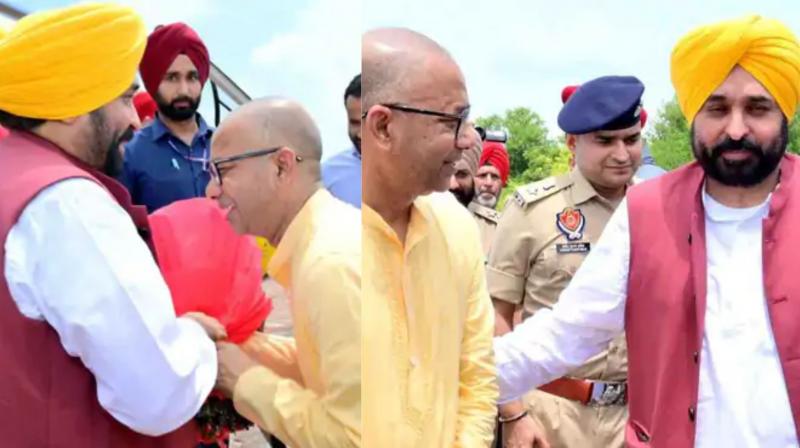 ਟਰਾਈਡੈਂਟ ਇੰਡਸਟਰੀ ਦਾ CM ਮਾਨ ਨੇ ਕੀਤਾ ਨਿਰੀਖਣ, ਪਦਮਸ਼੍ਰੀ ਰਜਿੰਦਰ ਗੁਪਤਾ ਨਾਲ ਮੁਲਾਕਾਤ