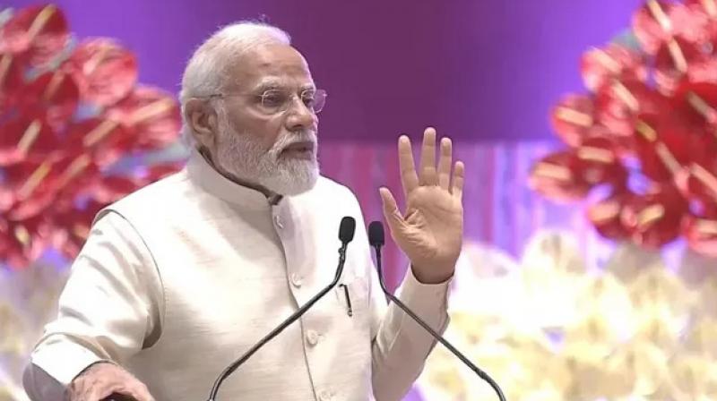  ‘ਇੰਡੀਆ’ ਗਠਜੋੜ ’ਤੇ ਪ੍ਰਧਾਨ ਮੰਤਰੀ ਨਰਿੰਦਰ ਮੋਦੀ ਦਾ ਤੰਜ਼, “ਦੇਸ਼ ਕਹਿ ਰਿਹਾ: ਭ੍ਰਿਸ਼ਟਾਚਾਰ ਅਤੇ ਵੰਸ਼ਵਾਦ ਭਾਰਤ ਛੱਡੋ”