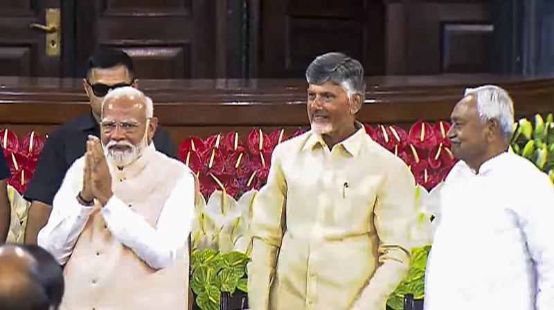 NDA ਨੇ ਸਰਕਾਰ ਬਣਾਉਣ ਦਾ ਦਾਅਵਾ ਕੀਤਾ ਪੇਸ਼, ਰਾਸ਼ਟਰਪਤੀ ਨੂੰ ਸੌਂਪਿਆ ਸਮਰਥਨ ਪੱਤਰ