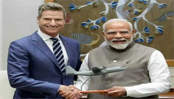 PM ਮੋਦੀ ਨਾਲ ਲਾਕਡੀਹ ਮਾਰਟਿਨ ਦੇ CEO ਨੇ ਕੀਤੀ ਮੁਲਾਕਾਤ