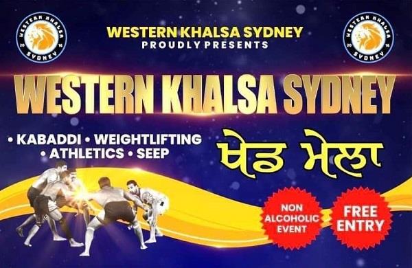 ਵੈਸਟਰਨ ਖਾਲਸਾ ਸਿਡਨੀ ਖੇਡ ਮੇਲਾ 30 ਅਕਤੂਬਰ ਨੂੰ ਹੋਵੇਗਾ। 