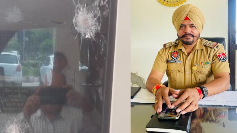SHO ਗੱਬਰ ਸਿੰਘ ''ਤੇ ਜਾਨਲੇਵਾ ਹਮਲਾ ਹੋਇਆ ,ਕਾਰ ਦਾ ਸ਼ੀਸ਼ਾ ਵੀ ਟੁੱਟਿਆ