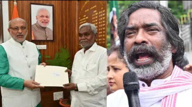 ਅਸਤੀਫਾ ਦਿੱਤਾ ਝਾਰਖੰਡ ਦੇ CM ਚੰਪਾਈ ਸੋਰੇਨ ਨੇ ,ਹੇਮੰਤ ਸੋਰੇਨ ਤੀਜੀ ਵਾਰ ਬਣਨਗੇ ਮੁੱਖ ਮੰਤਰੀ