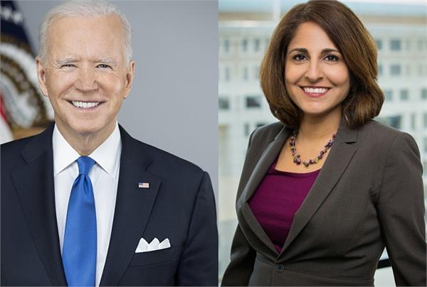 ਭਾਰਤੀ ਮੂਲ ਦੀ ਨੀਰਾ ਟੰਡਨ ਨੂੰ ਅਮਰੀਕੀ ਰਾਸ਼ਟਰਪਤੀ ਨੇ ਆਪਣਾ ਘਰੇਲੂ ਨੀਤੀ ਸਲਾਹਕਾਰ ਕੀਤਾ ਨਿਯੁਕਤ।