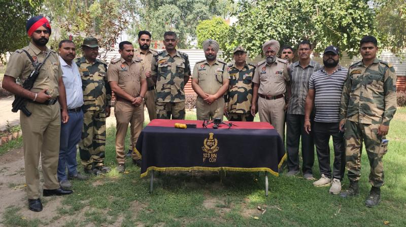 BSF ਤੇ ਪੁਲਿਸ ਨੇ ਤਰਨਤਾਰਨ ’ਚ ਪਾਕਿਸਤਾਨੀ ਡਰੋਨ ਸਮੇਤ 260 ਗ੍ਰਾਮ ਹੈਰੋਇਨ ਕੀਤੀ ਬਰਾਮਦ
