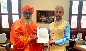  ਵਿਦੇਸ਼ ਮੰਤਰੀ ਜੈ ਸ਼ੰਕਰ ਨਾਲ ਸੰਤ ਸੀਚੇਵਾਲ ਨੇ ਕੀਤੀ ਮੁਲਾਕਾਤ ਜਿਸ ''ਚ  ਵਿਦੇਸ਼ਾਂ ''ਚ ਫਸੇ ਨੌਜਵਾਨਾਂ ਦੇ ਮਸਲੇ ਚੁੱਕੇ