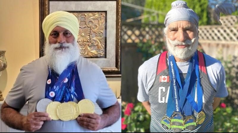 ਹਰਨੇਕ ਸਿੰਘ ਤੂਰ ਤੇ ਪਰਮਜੀਤ ਸਿੰਘ ਗਿੱਲ ਨੇ ਕੈਨੇਡਾ ''ਚ ਜਿੱਤੇ 11 ਤਗਮੇ 