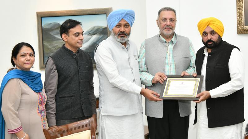 ਆਮ ਆਦਮੀ ਕਲੀਨਿਕਾਂ ਨੂੰ ਗਲੋਬਲ ਹੈਲਥ ਸਪਲਾਈ ਚੇਨ ਸੰਮੇਲਨ ’ਚ ਮਿਲੀ ਆਲਮੀ ਮਾਨਤਾ,CM ਮਾਨ ਨੇ ਆਖੀ ਇਹ ਗੱਲ