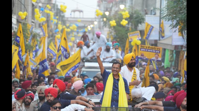 ਅਰਵਿੰਦ ਕੇਜਰੀਵਾਲ ਨੇ ਫ਼ਤਿਹਗੜ੍ਹ ਸਾਹਿਬ ਲੋਕ ਸਭਾ ਹਲਕੇ ਤੋਂ ‘ਆਪ’ ਉਮੀਦਵਾਰ ਗੁਰਪ੍ਰੀਤ ਸਿੰਘ ਜੀਪੀ ਲਈ ਕੀਤਾ ਚੋਣ ਪ੍ਰਚਾਰ