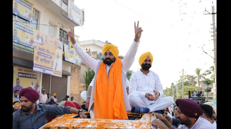  ਫ਼ਤਿਹਗੜ੍ਹ ਸਾਹਿਬ ਤੋਂ ਮੁੱਖ ਮੰਤਰੀ ਭਗਵੰਤ ਮਾਨ ਨੇ ''ਆਪ'' ਉਮੀਦਵਾਰ ਗੁਰਪ੍ਰੀਤ ਜੀਪੀ ਲਈ ਕੀਤਾ ਚੋਣ ਪ੍ਰਚਾਰ