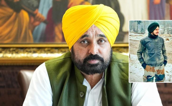 ਪੰਜਾਬ ਦਾ ਅਗਨੀਵੀਰ ਕੁਪਵਾੜਾ ‘ਚ ਸ਼ਹੀਦ, ਸੀਐਮ ਭਗਵੰਤ ਮਾਨ ਨੇ ਪਰਿਵਾਰ ਨਾਲ ਹਮਦਰਦੀ ਪ੍ਰਗਟਾਈ 