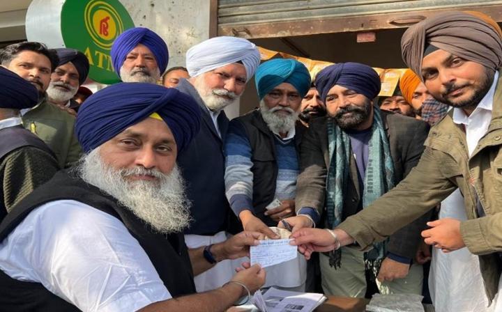 ਬਾਦਲ ਪਿੰਡ ਤੋਂ ਸ਼੍ਰੋਮਣੀ ਅਕਾਲੀ ਦਲ ਦੀ ਮੈਂਬਰਸ਼ਿਪ ਭਰਤੀ ਸ਼ੁਰੂ